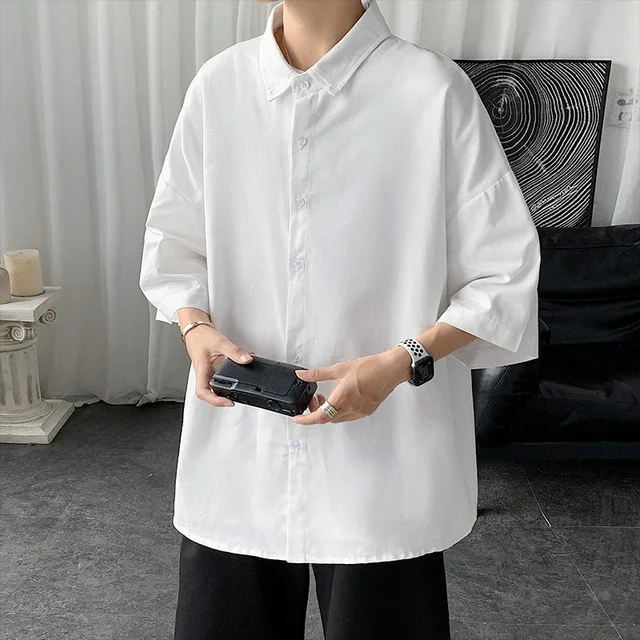 White deals half sleeve formal shirt