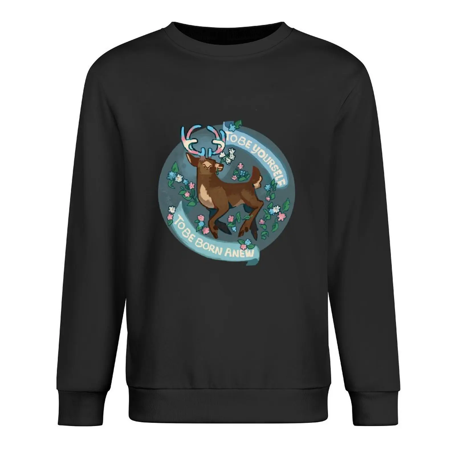 

Trans Deer Pullover tracksuit men tracksuit men's sweat-shirt winter clothes autumn sweatshirt