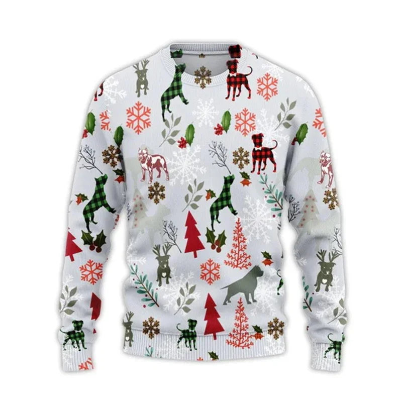 

2024-2025 Ugly Christmas Sweatshirt For Men Women 3d Clothing