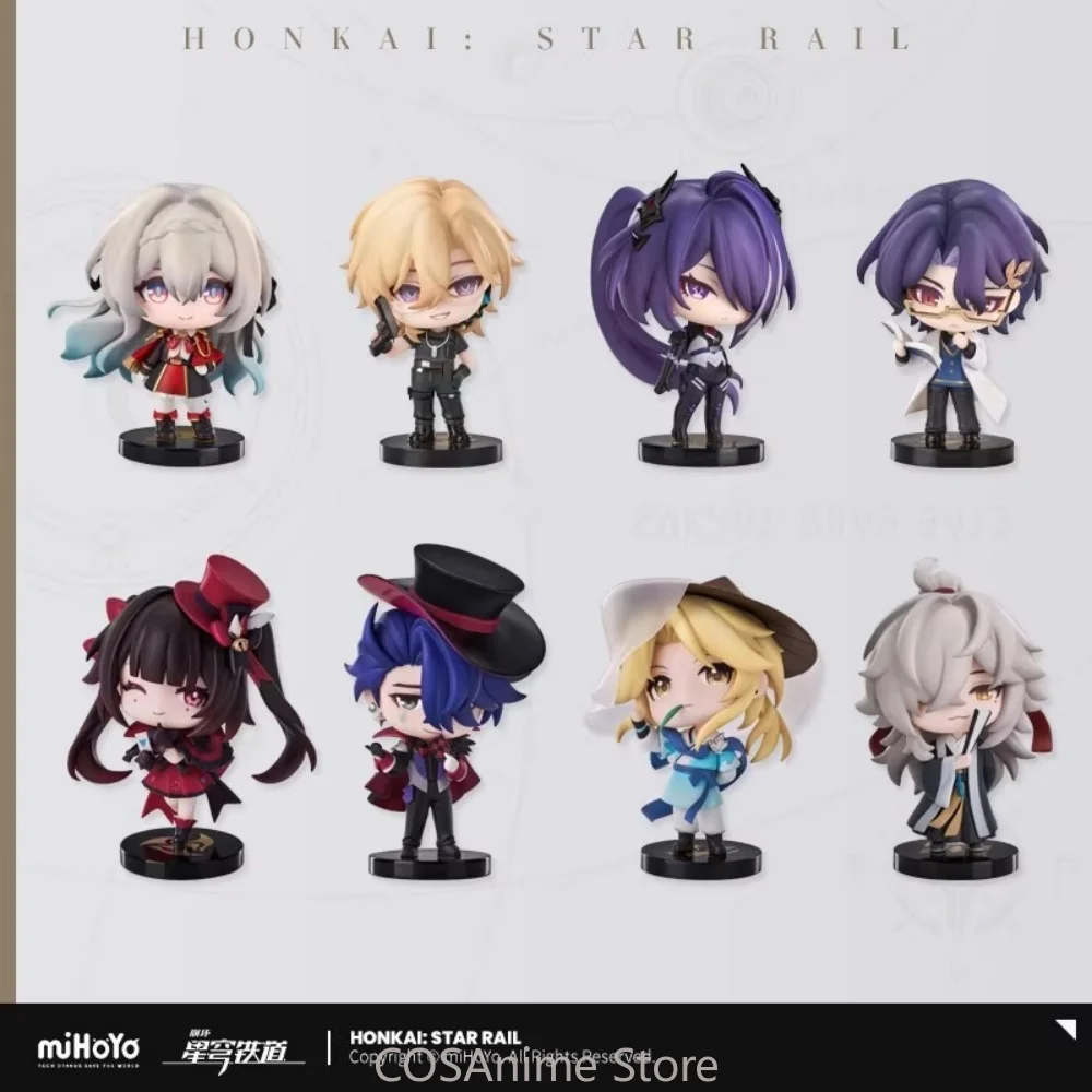 

Official miHoYo Game Honkai: Star Rail Aventurine Veritas Ratio Raiden Bosenmori Mei PVC Figure Cosplay Desk Model Plate Gift