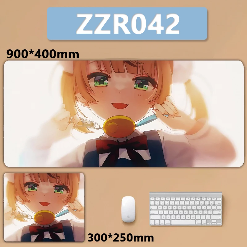 لوحة الماوس ل Shukusei لولي كامي Erecen جورا هوشو البحرية ، Shigure Ui Kizuna AI Usada Pekora ميناتو أكوا Gawr ، XXL