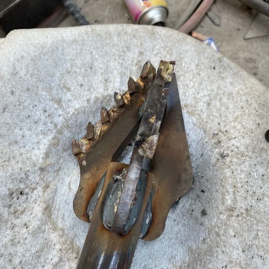 Brocas de aleación de 3 alas/plataforma de perforación de pozos pequeños, broca de tubería de perforación de pozos de agua, broca de aleación súper dura