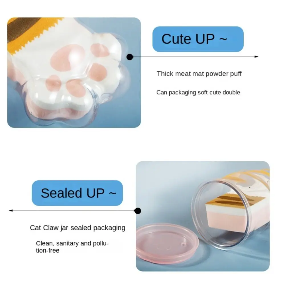 Egg with Storage Box Sponge Cushion for BB Cream Concealer Makeup Sponges Cosmetic Puff Foundation Powder Puff Makeup Sponge