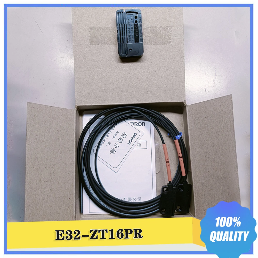 E32-ZT16PR Photoelectric Switch Fiber Unit Fiber Optic Sensor Area Through Beam High Quality Fast Ship