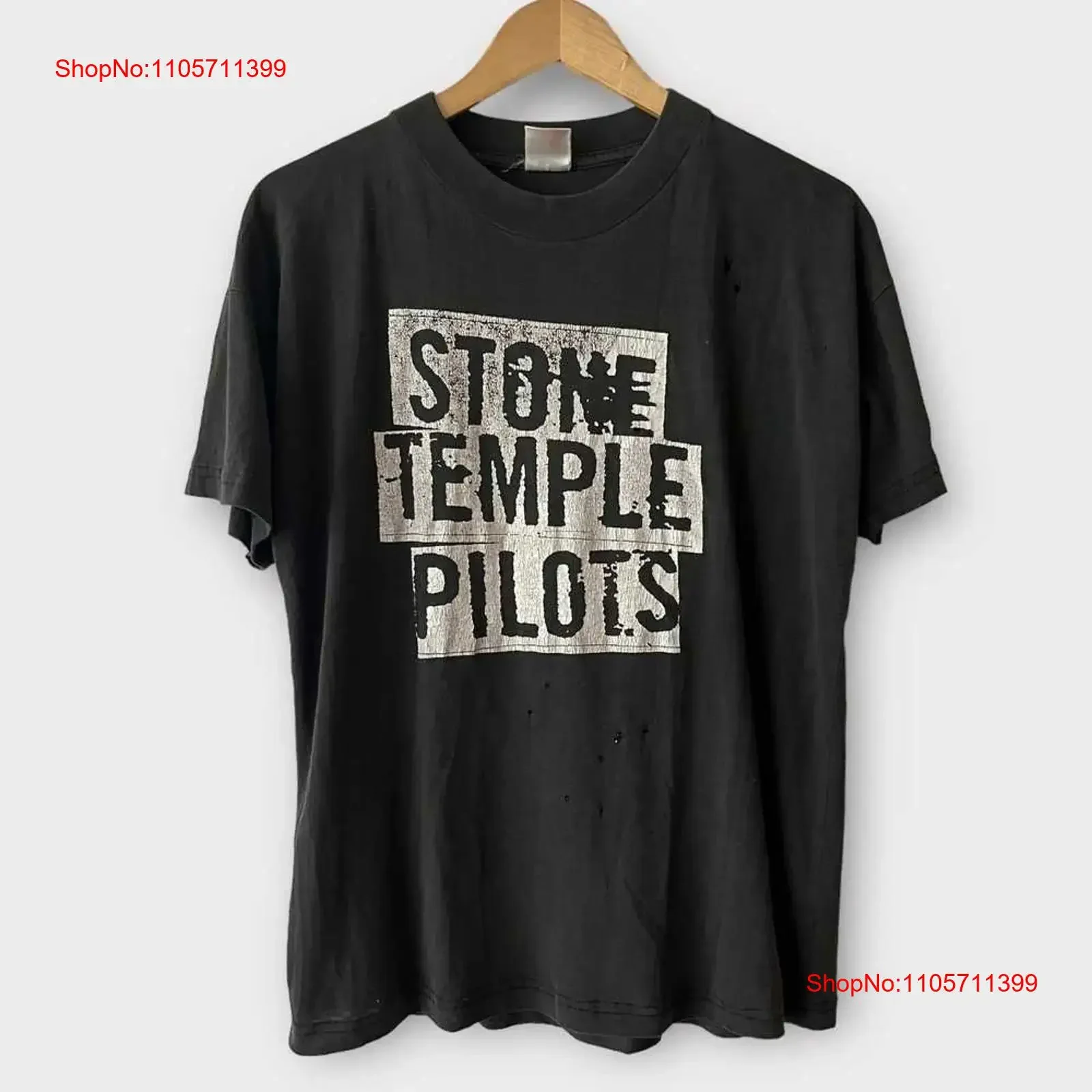 1 Sided 1993 Stone Temple Pilots T Shirt S 5XL MQ889 long or short sleeves vintage Washed Stretched Comfortable Versatile