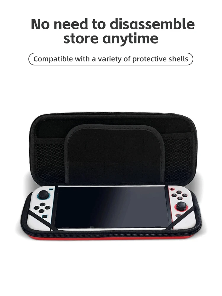 Data Frog For Nintendo Switch Case Portable Storage Bag Hard Shell NS Console Nintend Switch Game Accessories Carrying Case