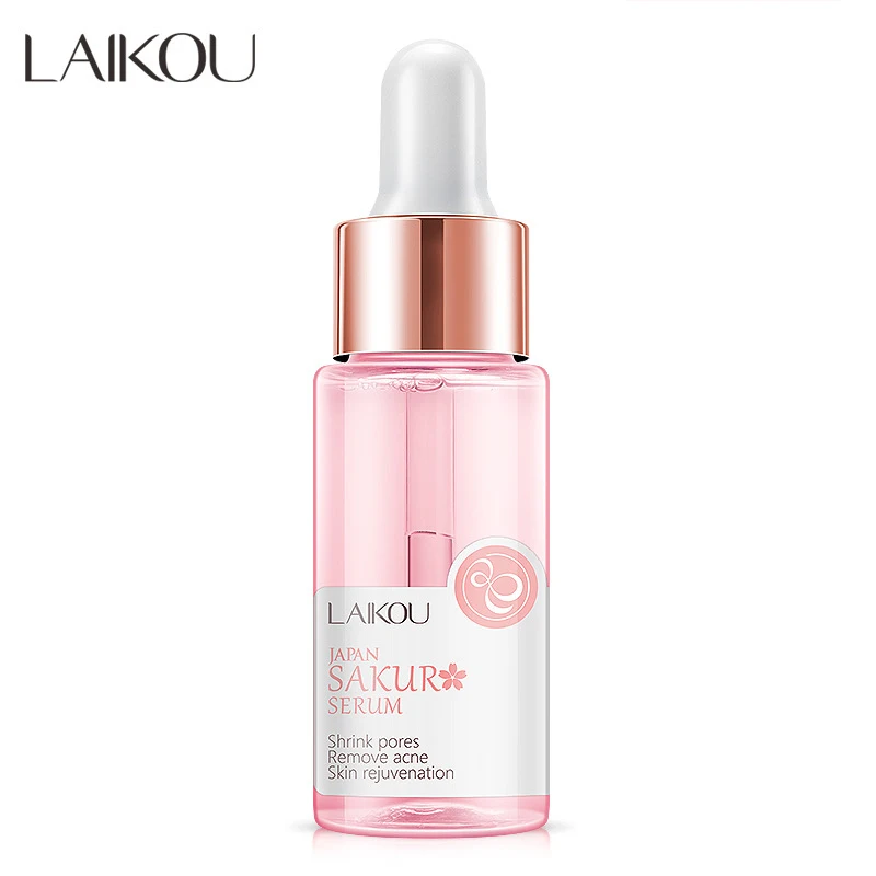 17ML LAIKOU Japan Sakura Serum Nourish Essense Moisturizing Skin ​Refreshing Serum Skin Care Face Care Oil Control Brightening