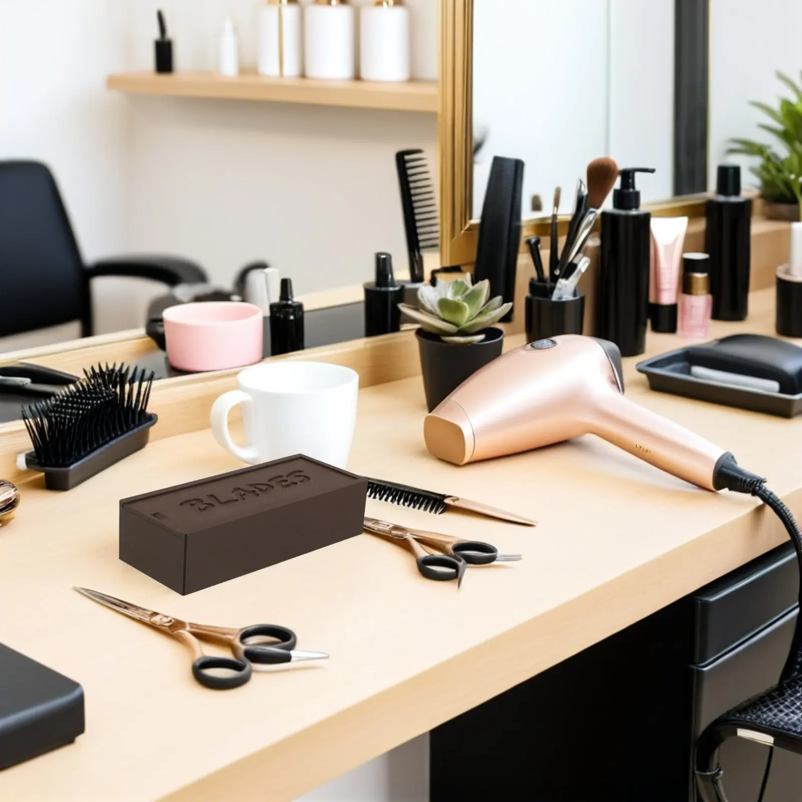 Kotak Penyimpanan Pisau Cukur - Home Barber ulasan dan harga