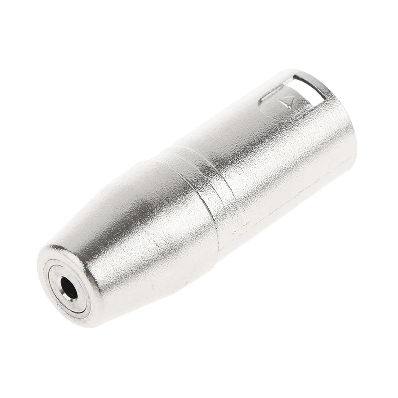 3-контактный XLR до 3,5 мм, женский стерео аудиоразъем, адаптеры для микрофона, муфта для микшеров, усилителей, наушников, гитар, эффектов