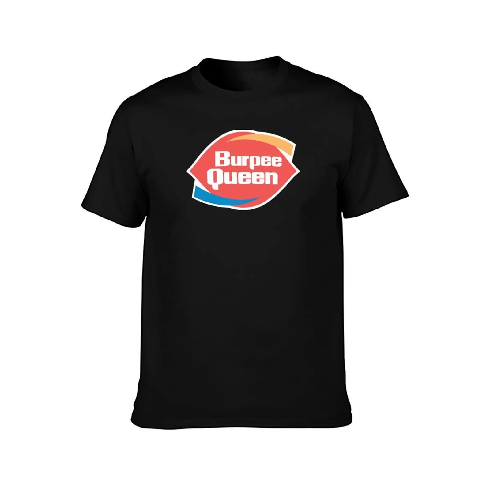 Burpee Queen Fitness T-Shirt Plus Size Loose Short Sleeve Top T-Shirt