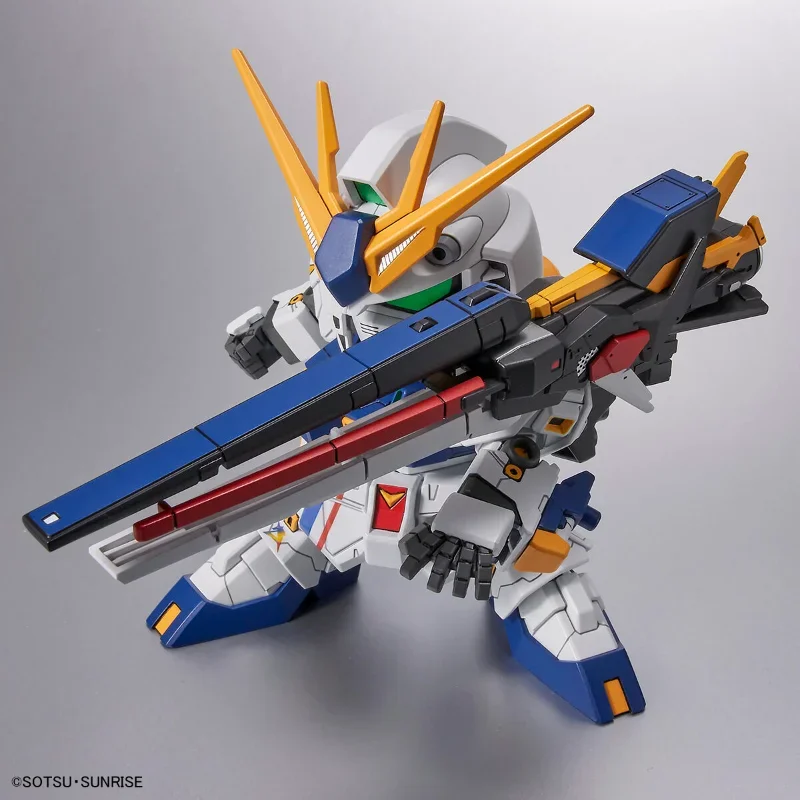 Bandai oryginalna figurka Anime SD RX-93ff V GUNDAM zestaw zabawki modele Model kolekcjonerski ozdoba prezenty dla dzieci