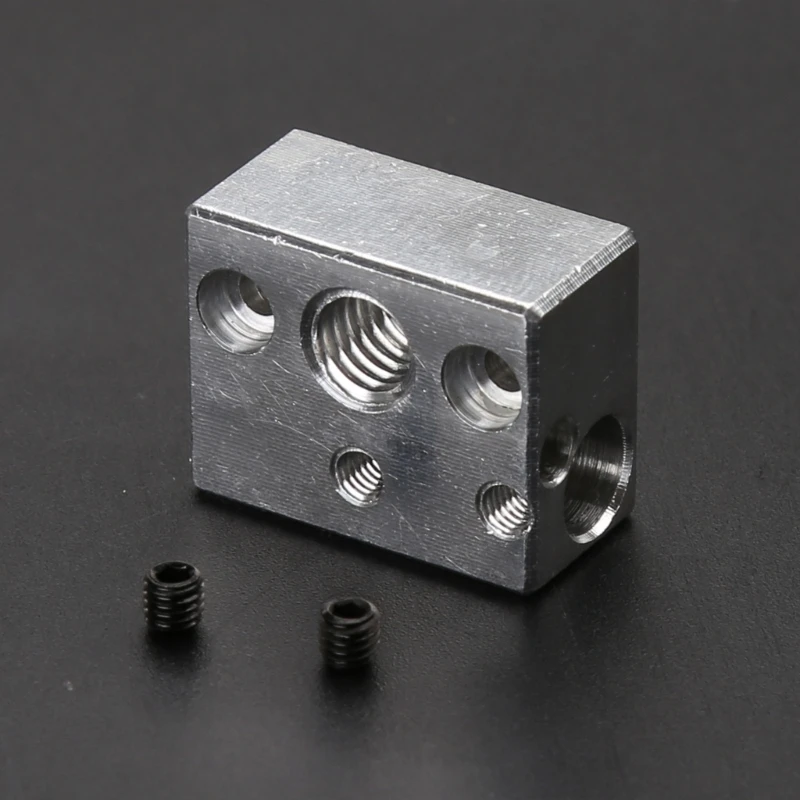 Ender 3 Heater Block Hotend High Temperature Extruder Heatblock All Metal Dropship