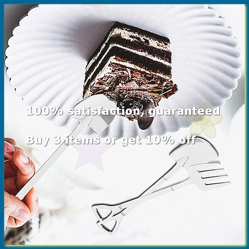 ●9 Pieces Shovel Spoon Fork Shovel Coffee Spoon Shovel Handle Dessert Spoon Ice Cream Spoon Shovel Shape Fork Fruit Fork
