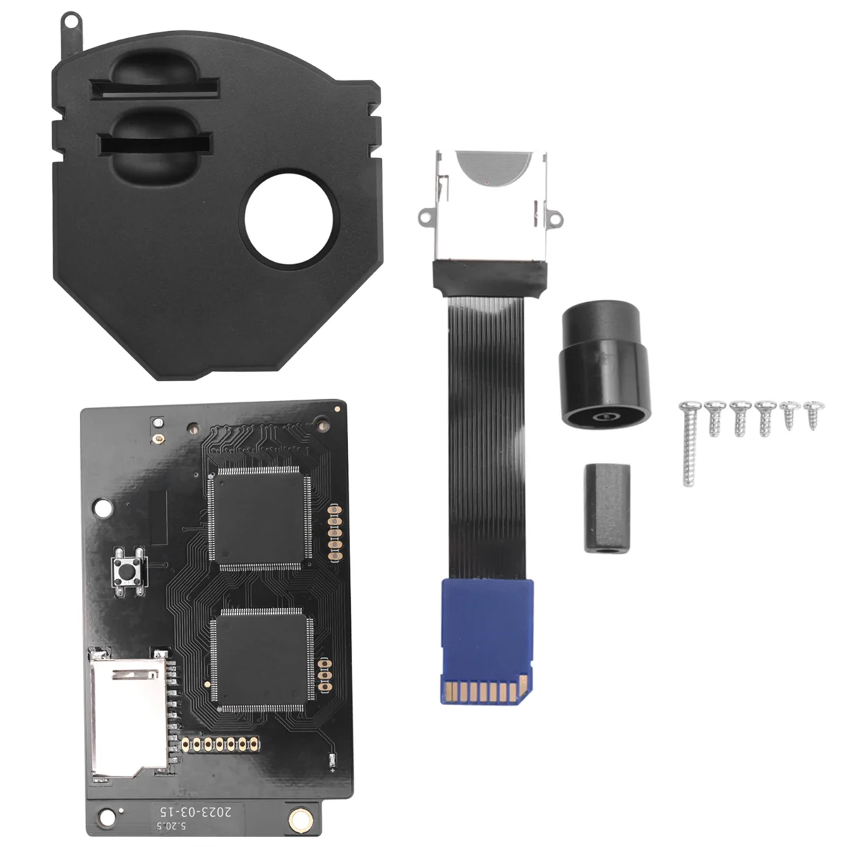 

X61A_Для GDEMU V5.20.5 Комплект платы для эмуляции оптического привода, черный