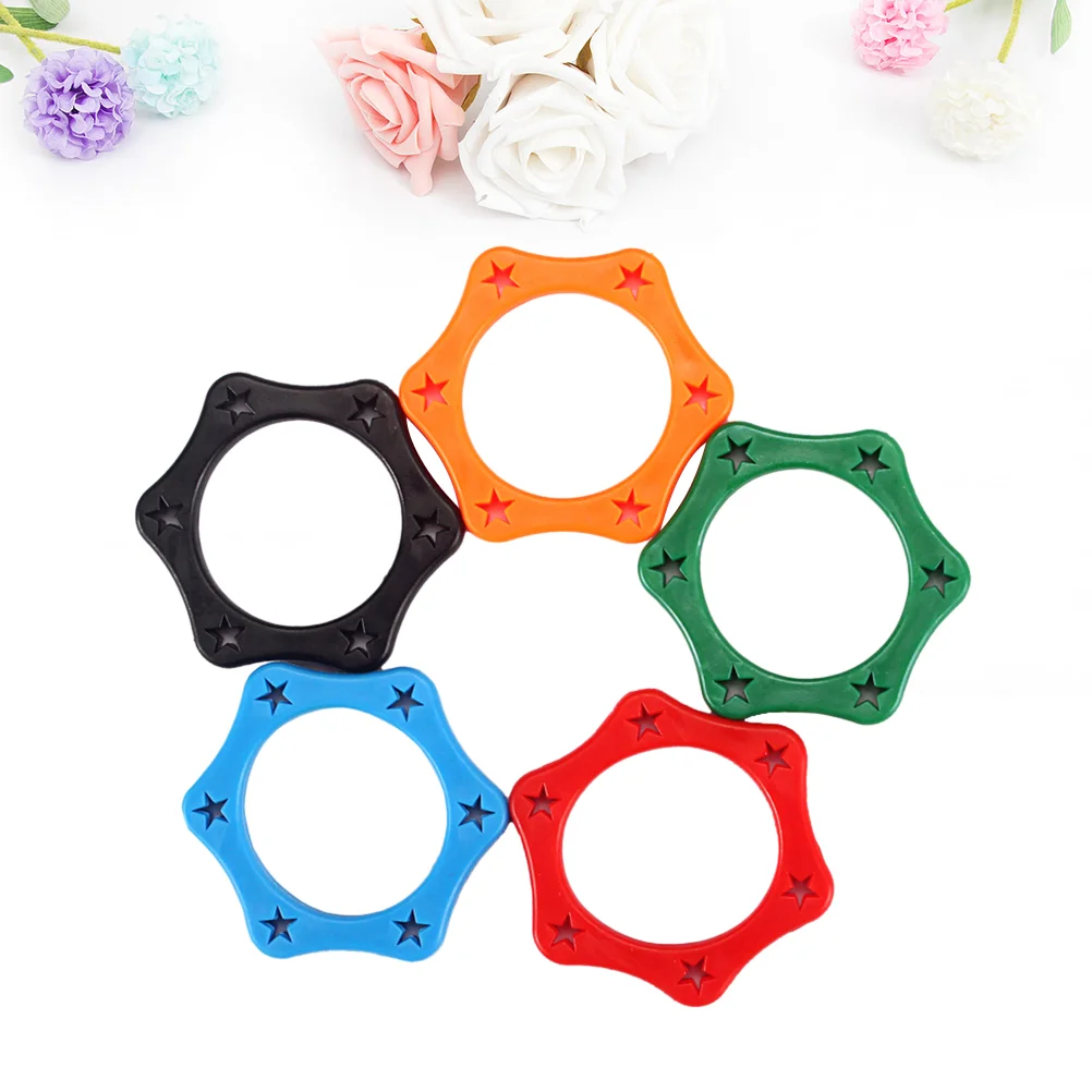 

5 Pcs Mic Stand Skidproof Circle for Microphone Shockproof Windscreen Handheld Ring