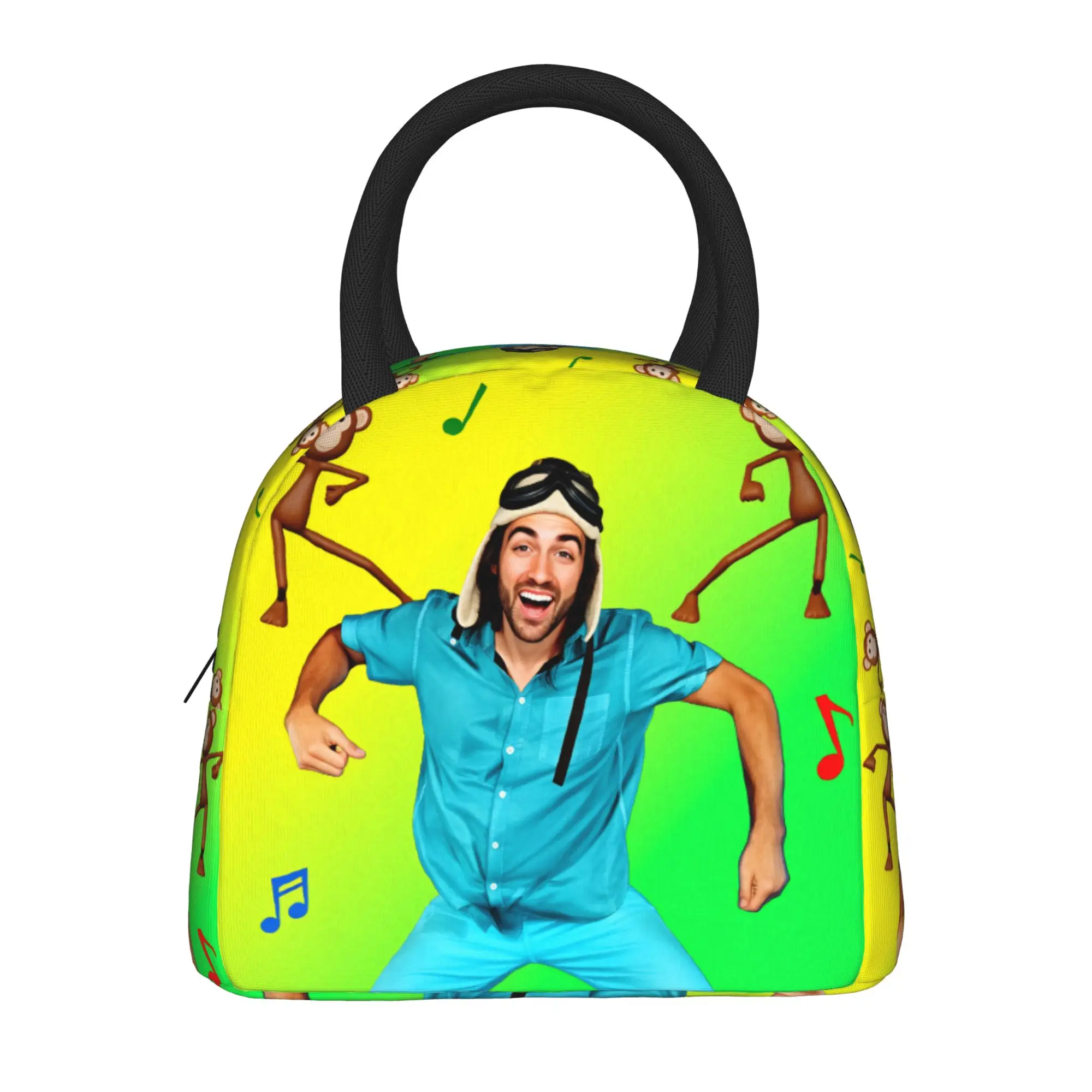 Danny Go Animated Programs Lunch Bag Lunch Box Picnic Portable Thermal Tote Handbags For Women Waterproof Print Cooler Bag