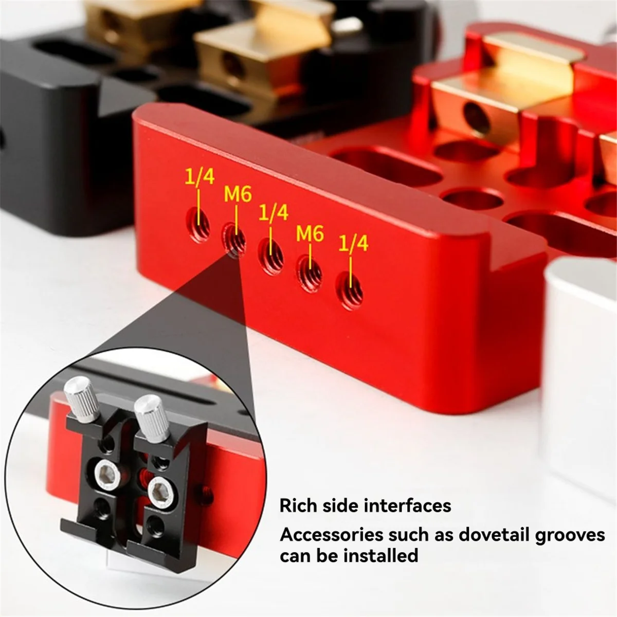 

AC22 Angeleyes Монтажная пластина «ласточкин хвост» для телескопа Стандартная пластина «ласточкин хвост» Монтажная фиксирующая пластина «ласточкин хвост» Красный