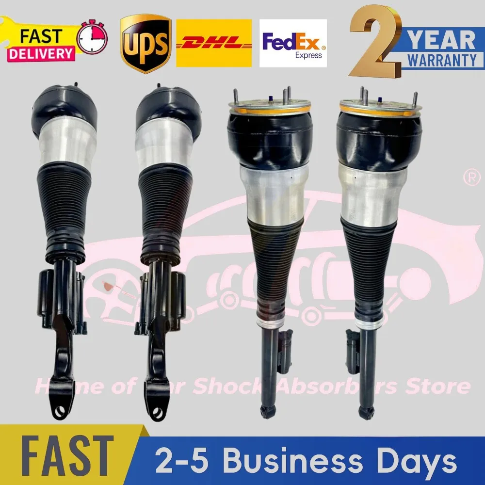 4 amortiguadores de aire delanteros y traseros para Mercedes Benz W222 S450 S550 S560 S63 AMG Maybach S550 560 4Matic 2015-2020 A2223208113