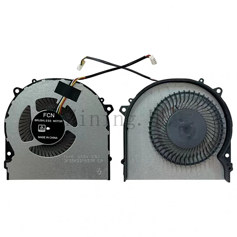  Laptop CPU GPU Fan For Mechanic T58-VG65, T58-V, T58-VB, T58-VA2, T58-VG65T, T90-VG