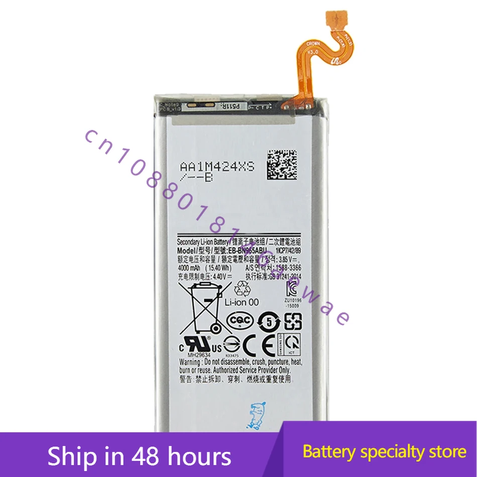 24 EB-BN970ABU EB-BN972ABU EB-BN980ABY EB-BN950ABE,EB-BN965ABU,EB-BN985ABY Battery For Samsung Galaxy Note 20 Ultra 10 Plus 9 8