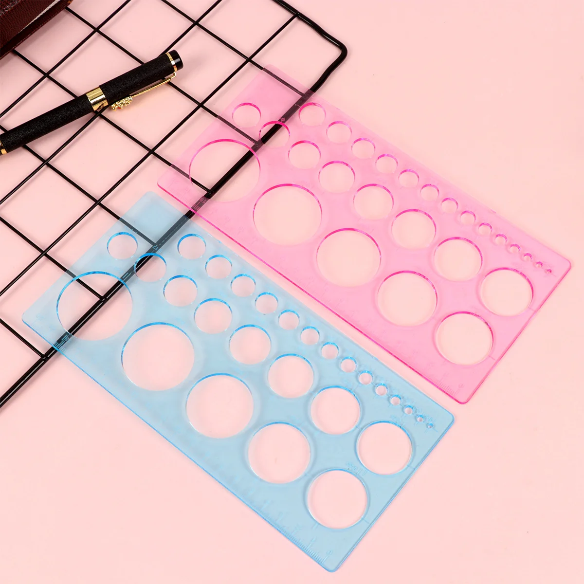 8 Pcs Drawing Ruler to School Supplies Drafting Metric Straight Precision