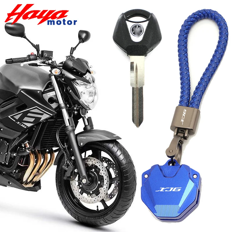 2023 New FOR YAMAHA XJ6 2009-2015 XJ6N XJ6 N DIVERSION CNC Aluminum Key Case Key Cover Cap Motorcycle Accessories With Logo XJ6