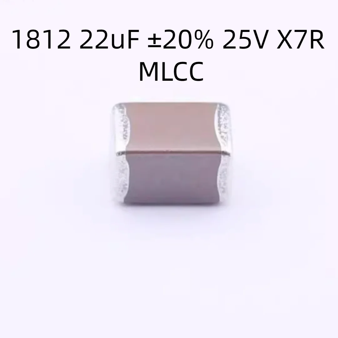 

500PCS/LOT C4532X7R1E226MT000N Capacitor 1812 22uF ±20% 25V X7R MLCC