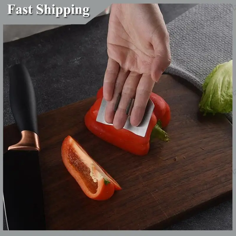-A99Z Stainless Steel Finger Guard, Multifunctional Finger Protector Finger Guard For Cutting Kitchen Tool