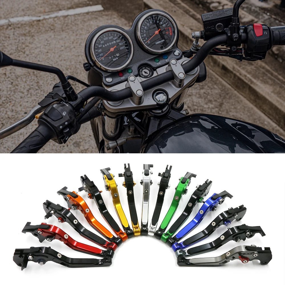 

Motorcycle Adjustable Folding Extendable Brake Clutch Levers For SUZUKI GS 500 GS500 1989 - 2008