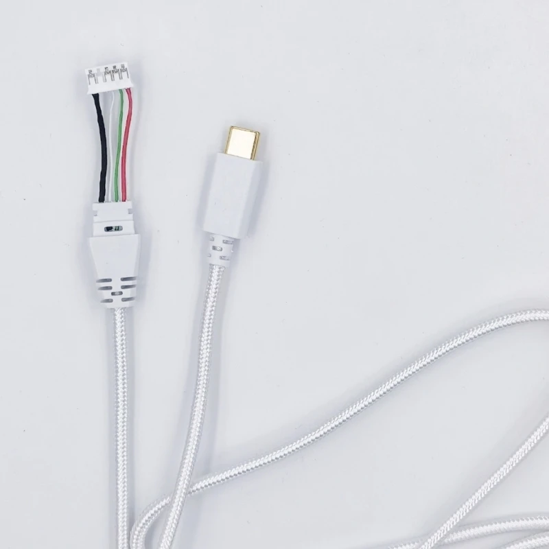180 langes USB-Kopfhörerkabel vom Typ C für Neuverkabelung und Reparaturarbeiten 55KC – Detail 1