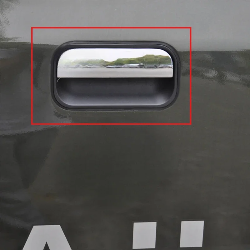 ل أجزاء لاقط الميدان ZTE Weihu G3 Weihu TUV مقبض الباب الخلفي الحصان الأخدود مشبك الخلفي سياج قفل الباب مقبض 1 قطعة