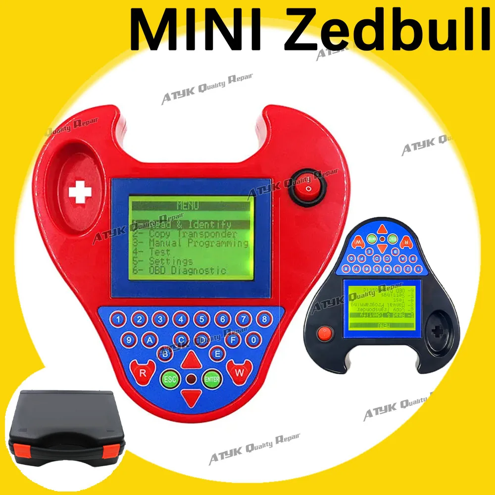 Mini ZedBull V5.02 V508 программатор транспондерных ключей Super Mini Zed Bull 2.7.2 автомобильные инструменты сканер automotriz obd2 тюнинг авто автомобили