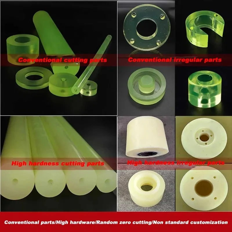 High Elastic PU Hollow Tube Small ID 4 5 6 8mm Polyurethane Rubber Hose Cow Tendon Pipe