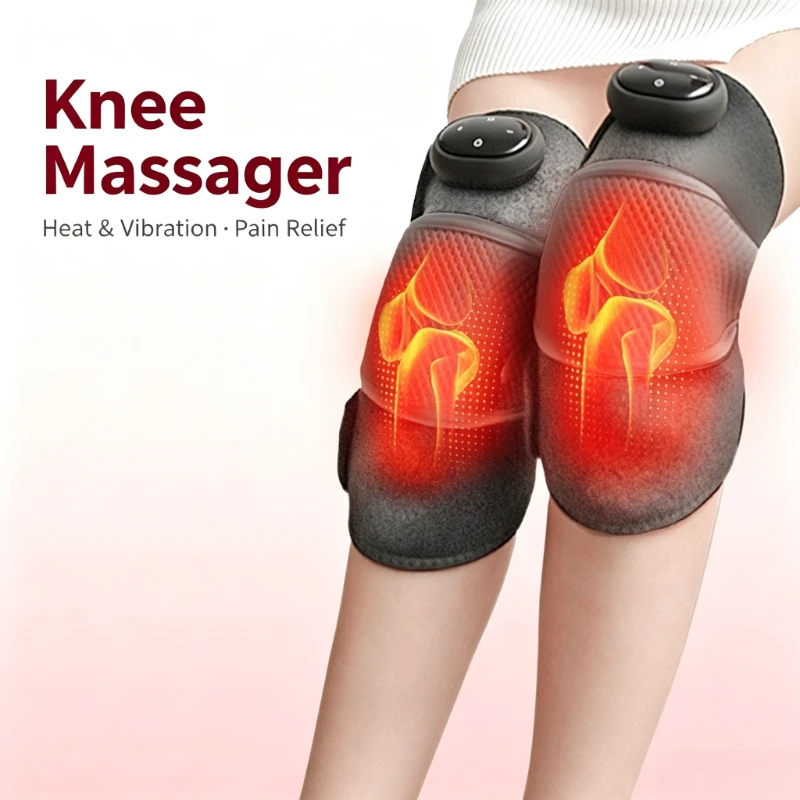 Multifunctional Electric Heating Knee Massager Moxa Hot Compress Warm Therapy for Elderly Women Knee Shoulder Elbow Joint