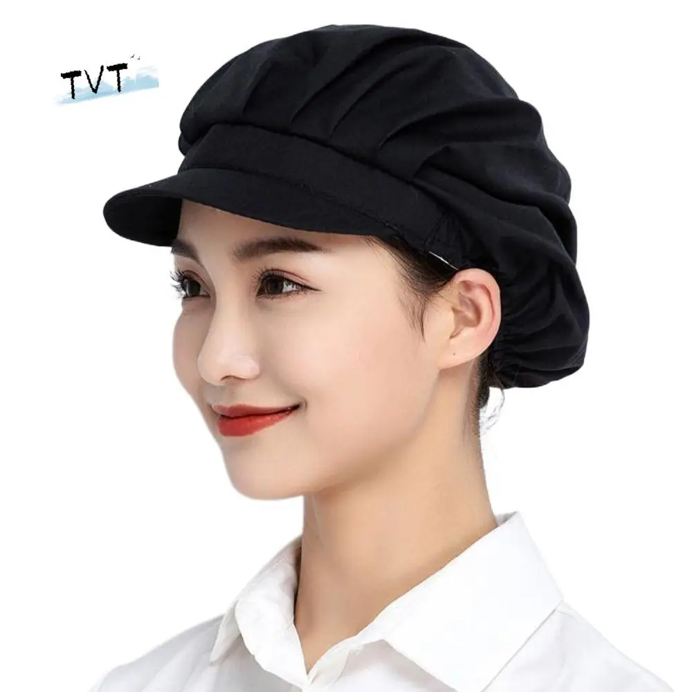 

Smoke-Proof Mesh Cloth Dust Proof Cap Adjustable Anti-hair Loss Working Hat Resuable Full Cloth Work Caps Workshop Workers