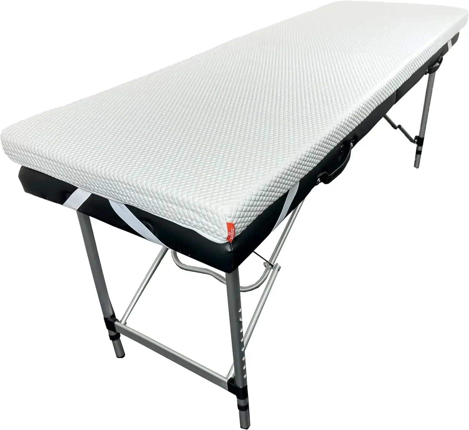 Dessus de lit en mousse à mémoire de forme, matelas confortable pour table d'extension de cils, avec quatre sangles d'angle et antidérapant astronomique