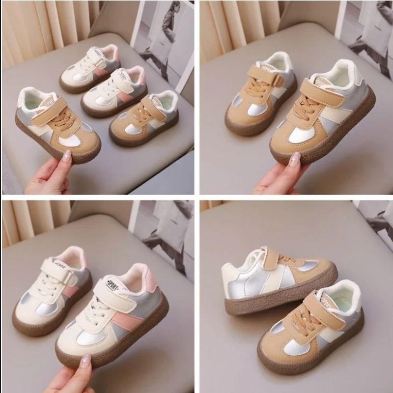 

Children's Sneakers Fashion Tennis Shoes Soft-soled Toddler Shoes Boys Girls Soft-soled Anti-slippery Kids Outdoor Casual Shoes