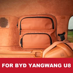 Car Tailgate Tool Storage Bag For Byd Yangwang U8 2023 2024 Trunk Organizer Bags