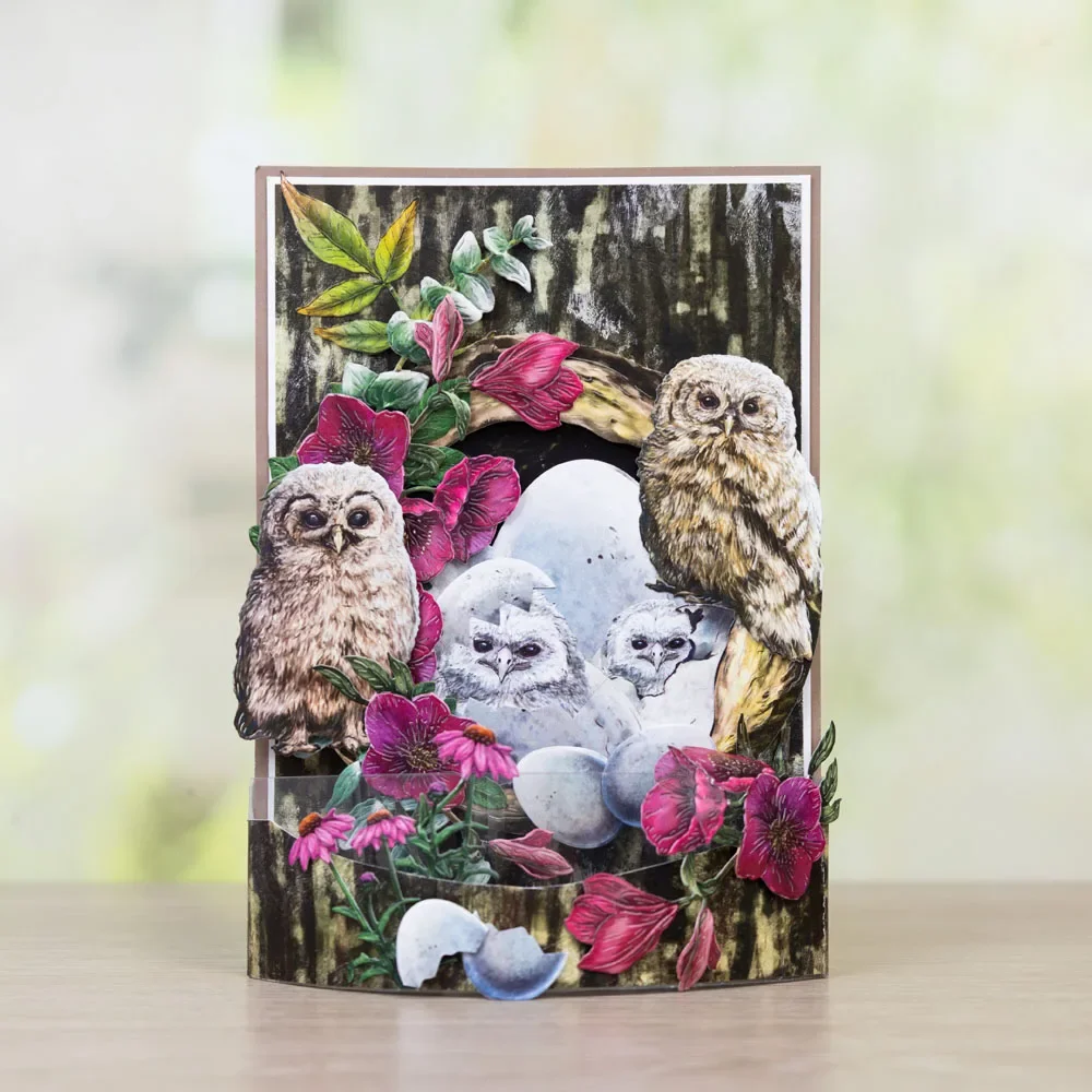 The Hollow Tree Hole Is Very Wide Metal Cutting Dies Slimline Essentials Scrap Booking Card Stencil Cut Die for DIY Handmade view 2