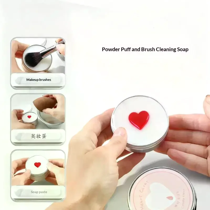 Portable Makeup Brush Cleaner Soap 100g Multi Functional Washing Soap Reusable Travel Cosmetics Beauty Cleaner Tools - view 3