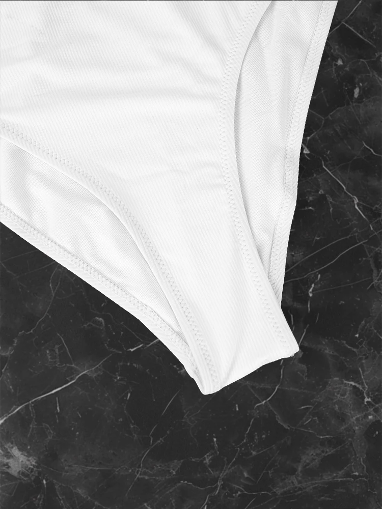 2pcs/Set Solid Color Ladies Bra Underwear Set Sexy Lingerie Women Bra Single Shoulder Swimsuit Underpants Biquinis Suit