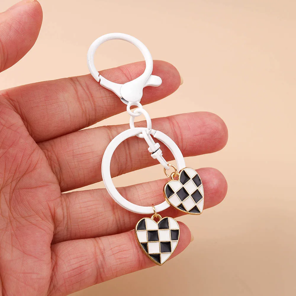 Modische Blumen-Schmetterling-Glocken-Schlüsselanhänger für Autoschlüssel, Damen- und Herren-Handtaschenanhänger, Schlüsselringe, Accessoires, DIY-Schmuckgeschenke – Detail 4