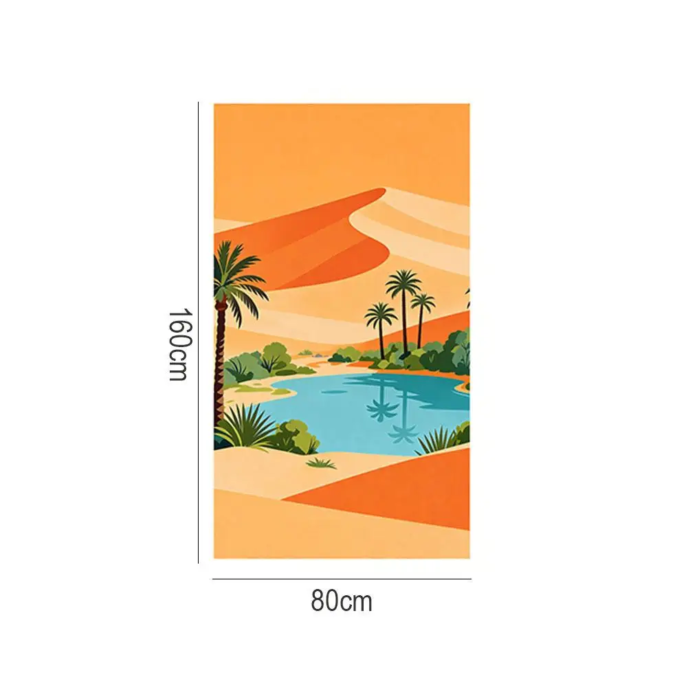 2‑in‑1 Beach Towel Car Seat Cover Quick Dry Sand Proof Water Absorbent Vehicle Seat Protector Cushion for Swimming Beach Camping view 6