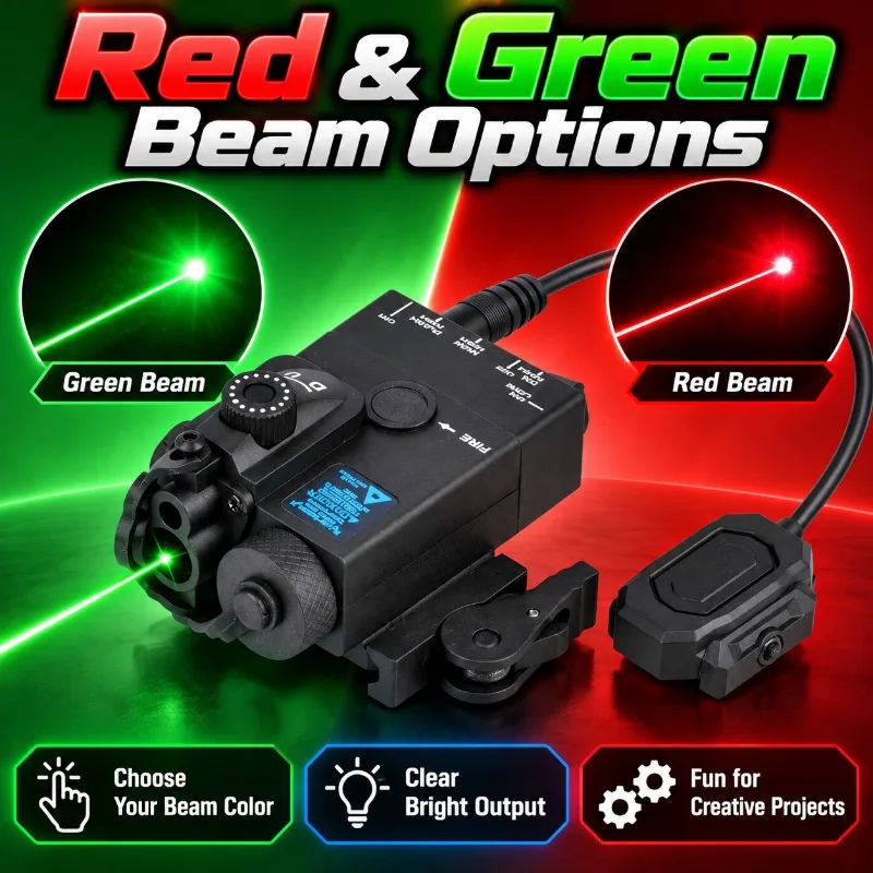 Mini Green Dot Indicator Accessory, Adjustable Optical Locator Toy Component