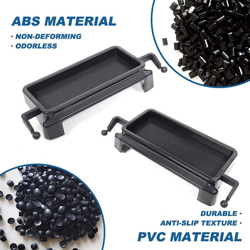 더블 폰 홀더 베이스 차량 스크린 고정 정리함 베이스 수납 박스 자동차 액세서리 토요타 타코마 2024 2025 SR SR5 TRD용