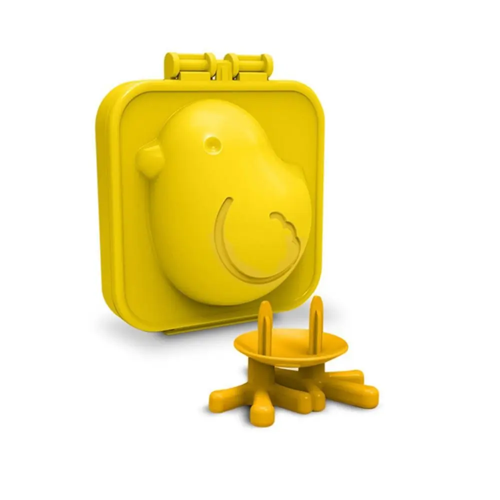 Cute Creative Kitchen Accessories 3D Cartoon Chicken Shape Sushi Mold Egg Holder Boiled Egg Mold Rice Ball Mold