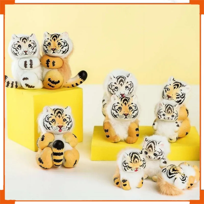 

Authentic Warm Tiger Lucky Blind Box Toy Collectible Figurine For Wealth And Happiness Decoration Ideal Gift For Tiger Year