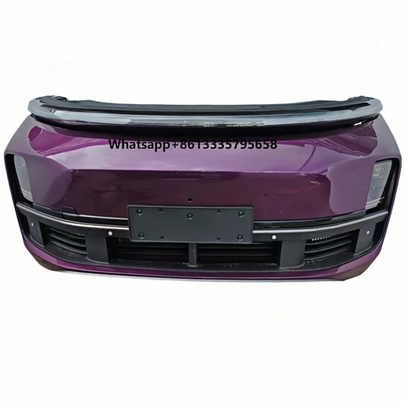 

High Quality Auto Replacement Front Bumper for L9 Car Easy Installation with Cut-Outs for Fog Lights Used Condition