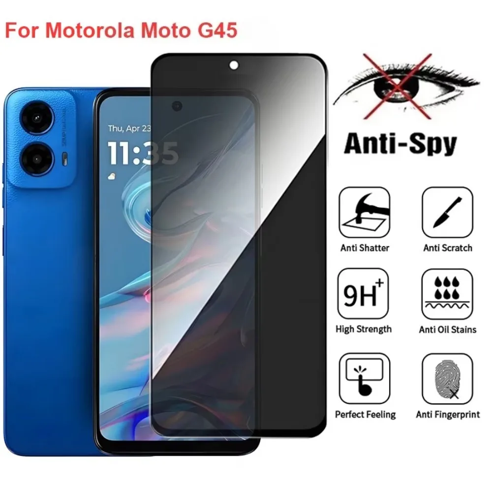 

Защитная пленка из закаленного стекла для Motorola Moto G45 5G, совместимая с пленкой для телефона Motorola MotoG45 5G