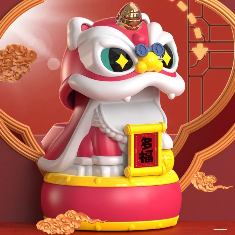 تمثال أسد Solar Dancing Dancing Dancing ABS يعزز أي بيئة بأهميته الثقافية الحية 87 هكتار